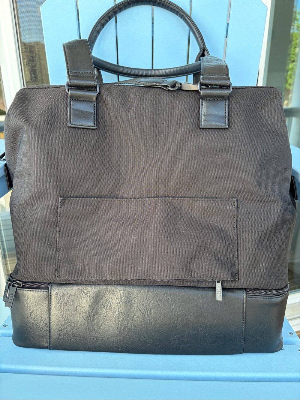 BEIS Mini Weekender Black - Picture 8 of 12